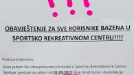 Od 1.9.2023. god. bazen u hotelu Mellain neće raditi najmanje 15 dana zbog deratizacije i dezinfekcije. O tačnom datumu nastavka naših treninga molimo da pratite naše društvene mreže na Instagramu […]