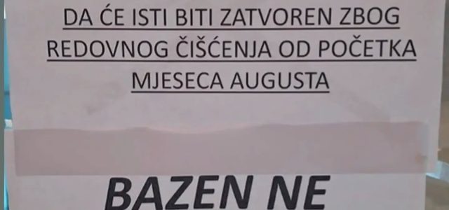 OBAVJEŠTENJE! Poštovani, danas smo dobili obavijest od SRC “Mellain” i obavještavamo Vas da zbog&nbsp;redovnog čišćenja bazena u hotelu Mellain nečemo imati treninge od petka 24.07.2026. godine.&nbsp; Kako su nam najavili [&hellip;]
